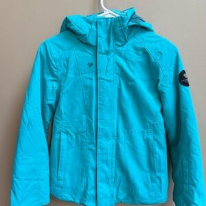 Obermeyer Rylee Green Insulated Snow Jacket (Size 8)